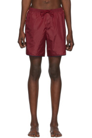 Gucci - Red GG Swim Shorts