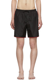 Gucci - Black GG Swim Shorts