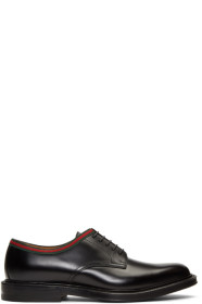 Gucci - Black Leather Derbys