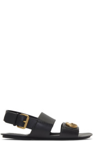 Gucci - Sandales noires GG