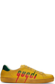 Gucci - Yellow Blade New Ace Sneakers