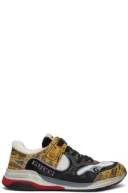 Gucci - Yellow & Black Ultrapace Sneakers