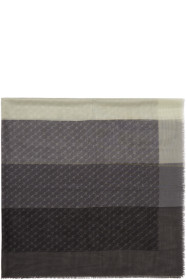 Stella McCartney - Grey Monogram Scarf