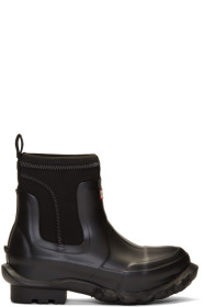 Stella McCartney - Hunter Edition ブラック レイン ブーツ