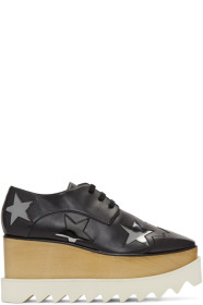 Stella McCartney - Black Elyse Stars Derbys