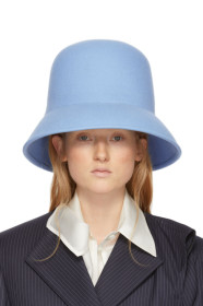 Nina Ricci - Chapeau en laine bleu