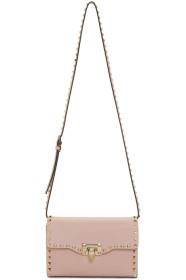 Valentino - Pink Valentino Garavani Medium Rockstud Flap Bag