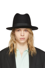 AMI Alexandre Mattiussi - Black Felt Fedora