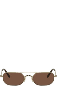 Oliver Peoples - Gold Indio Sunglasses