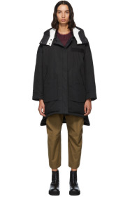 Yves Salomon - Army - Reversible Black Down Doudoune Jacket