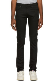 Naked & Famous Denim - ブラック Super Skinny Guy ジーンズ