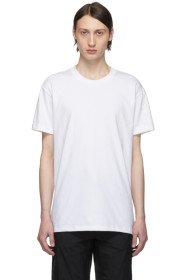 Naked & Famous Denim - White Circular Knit T-Shirt