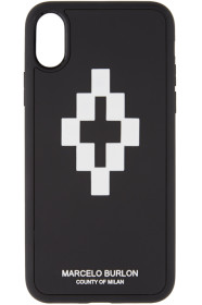 Marcelo Burlon County of Milan - Black & White 3D iPhone X Case