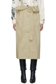 Jacquemus - Beige 'La Jupe Manteau' Skirt