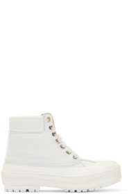 Jacquemus - White 'Les Meuniers Hautes' Boots
