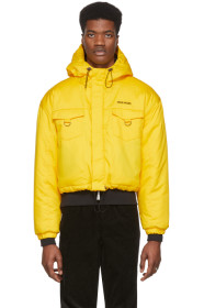 Pyer Moss - Blouson matelassé écourté jaune