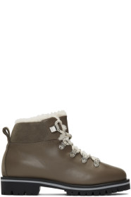 Yves Salomon - Brown Merinillo Boots