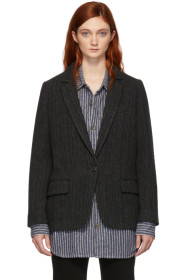 Isabel Marant Etoile - Blazer noir Charly Boyish