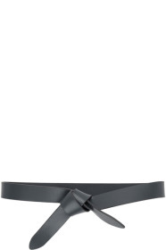 Isabel Marant - Ceinture en cuir grise Lecce