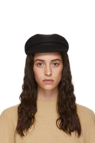 Isabel Marant - Black Wool Evie Cap