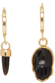 Isabel Marant - Boucles d'oreilles dorées Horn