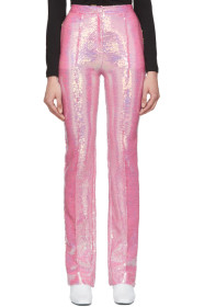 Paco Rabanne - Pink Sequin Trousers
