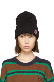 Off-White - Black Patch Beanie