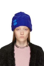 Off-White - Blue Knit Pop Color Beanie