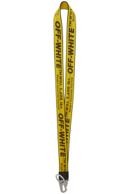 Off-White - Yellow Industrial Necklace Keychain