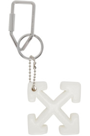 Off-White - White Arrows Keyring