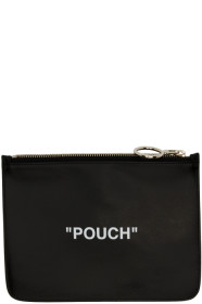 Off-White - Black Quote Pouch