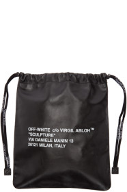 Off-White - Black Small 'Sculpture' Satchel