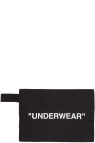 Off-White - Black & White "Underwear" Pouch