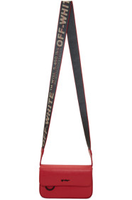 Off-White - Red Flap Crossbody Bag