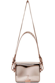 Off-White - Sac à rabat rose Mirror