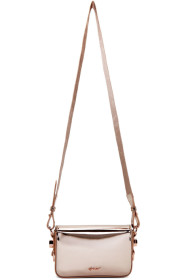 Off-White - Sac à rabat rose Mini Mirror