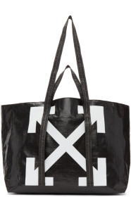 Off-White - Black New Commercial Tote