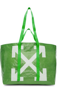 Off-White - Green New Commercial Tote