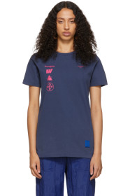 Off-White - パープル Marina De Silva T シャツ