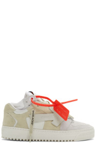 Off-White - Baskets grises et beiges 3.0