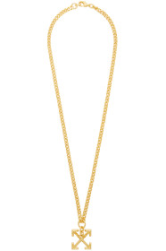Off-White - Gold Arrow Necklace