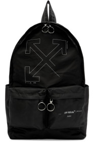 Off-White - Black Unfinished Arrows Backpack