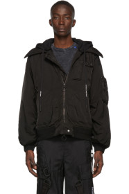 Off-White - Black Arrow Bomber Jacket