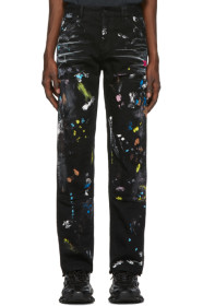 Off-White - Black Hybrid Carpenter Trousers