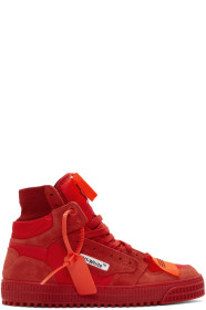 Off-White - レッド Off-Court スニーカー
