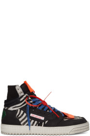 Off-White - ブラック オール オーバー オフコート 3.0 スニーカー