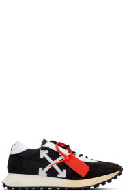 Off-White - ブラック & ホワイト ランニング スニーカー