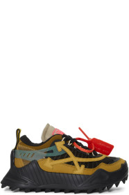 Off-White - 黑色 & 黄褐色 Odsy-1000 运动鞋