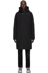 11 by Boris Bidjan Saberi - 黑色保暖连帽大衣
