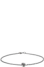 Pearls Before Swine - Gunmetal Raw Diamond Bracelet